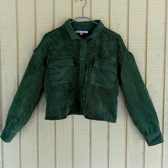 Cropped Corduroy Jacket - Picture 1 of 4